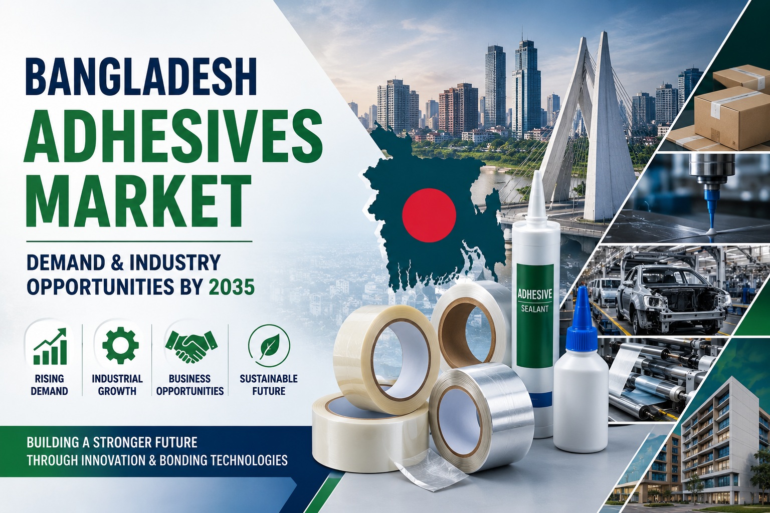 Bangladesh Adhesives Market Demand & Industry Opportunities by 2035